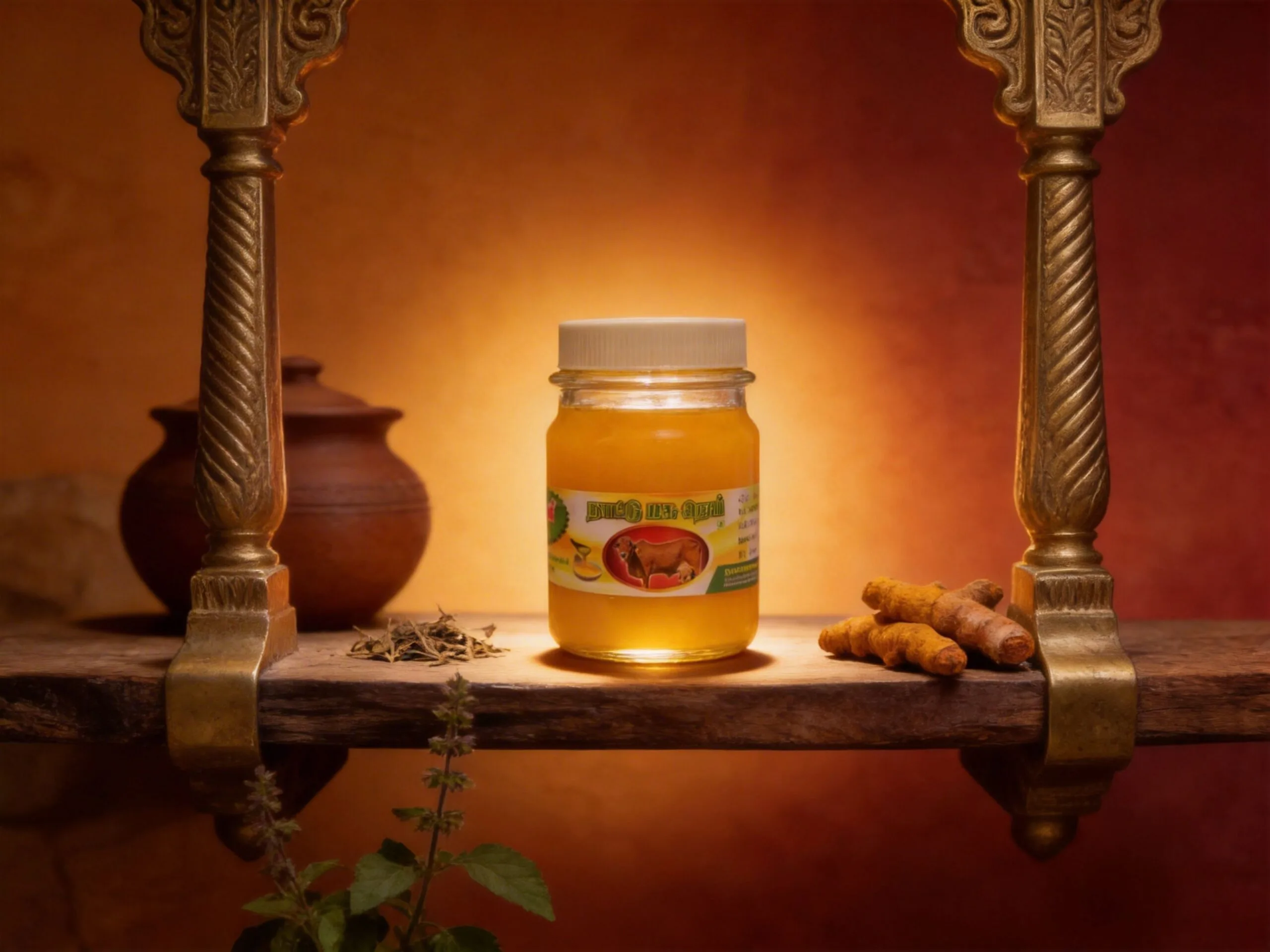 Country Cow Ghee Country Cow Ghee | நாட்டு பசு நெய் (400 g) - Image 1