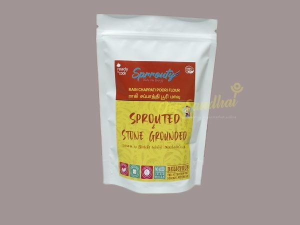 Sprouted Ragi Chapathi Poori Flour