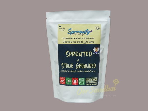 Sprouted Sorghum Chapathi Poori Flour