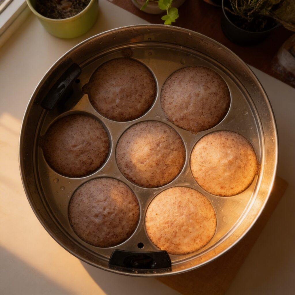 steam ragi idli